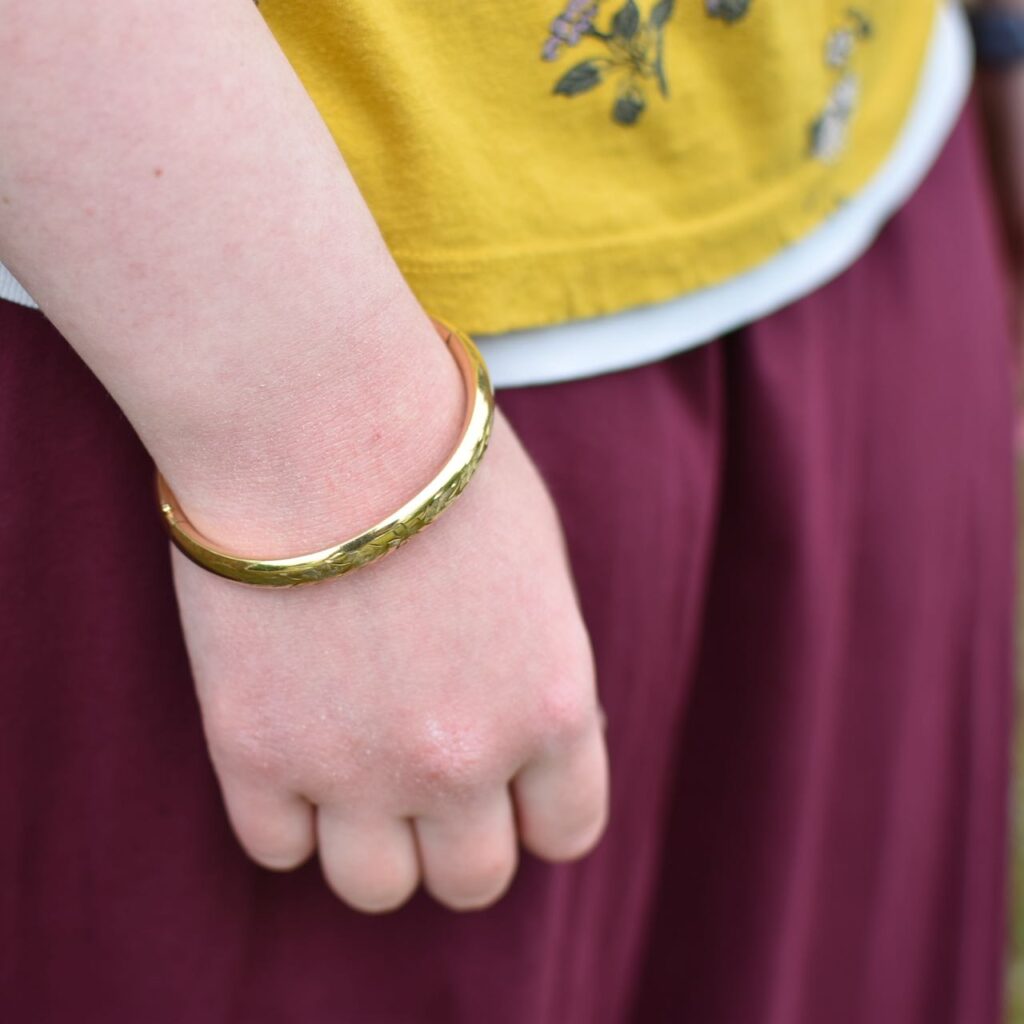 Mustard and Burgundy