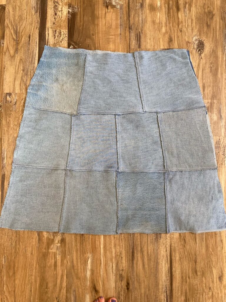 Making a Jean Skirt: Part 2