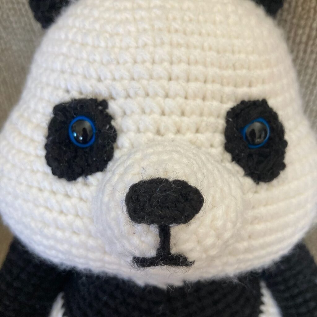 My Latest Amigurumi: A Panda Bear