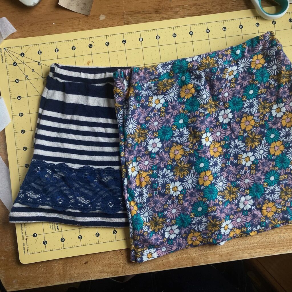 Making Skirts out of Shirts