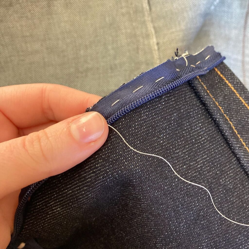 Making a Pocketed Denim Skirt: Part Two