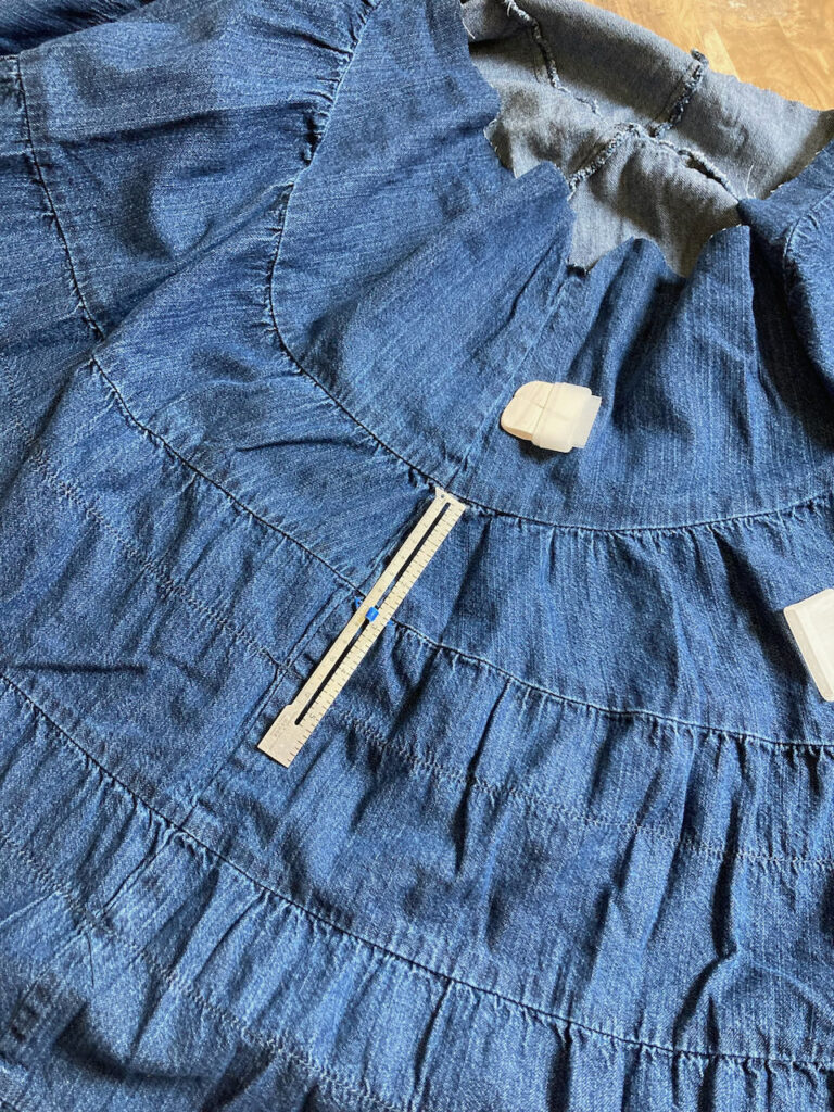 Denim Skirt Alteration